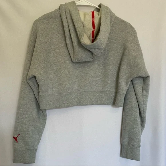 Puma x Adriana Lima Cropped Sweatshirt and Sweatpants Set. Size XS - Picture 5 of 7